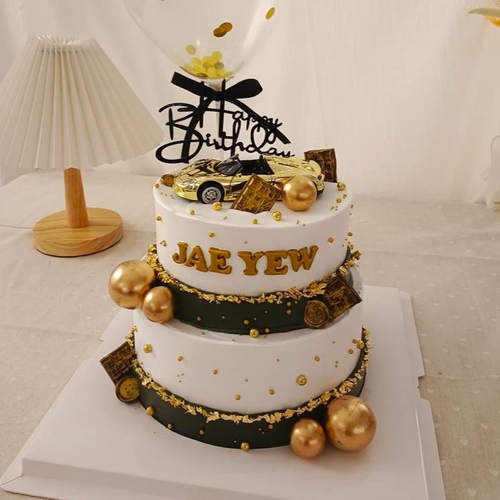 2 Tier - Golden Racer 6" + 8"
